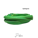 Fettleder Meterware **Apfelgrün** 15mm Sonderfarbe