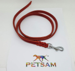 Fettlederleine, 7m Länge, Edelstahl Karabiner MIT Handschlaufe