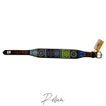 Massai Halsband Kenyan Collection (7) Leder-Perlenhalsband, Handarbeit NEU - Einzelstück