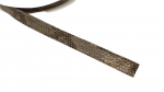 20mm Lederband, braun Schlange, Imitat