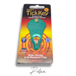 "Tick Key" Zeckenzange Zeckenentferner türkis