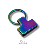Schlüsselanhänger DIY Regenbogen mit Schlüsselring 25mm