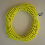 Reststück 6,5m Beta-Biothane 8mm NEONGELB RUND