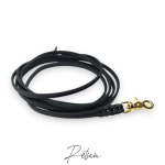 Fettlederleine, 2m Länge, Messing Scherenhaken ohne Handschlaufe