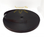 10m Gurtband SCHWARZ Breite 20mm TEX 10m