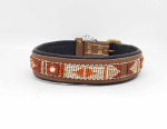 Massai Halsband Schmuckhalsband "TAN"
