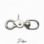 Edelstahl Scherenkarabiner 13mm rund NEU feinere Variante Snap Scherenhaken