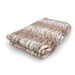 Vetbed Tiger hellbraun / braun 100cm x 150cm