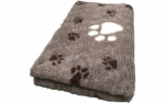 Vetbed beige melliert Pfote 75cm x 100cm