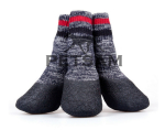 Hundesocken WASSERFEST grau melliert